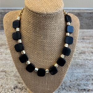 Kate Spade  Black and Gold Necklace